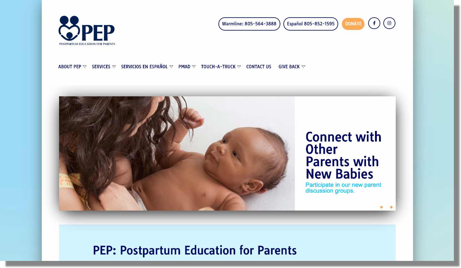 Postpartum Education for Parents (PEP)