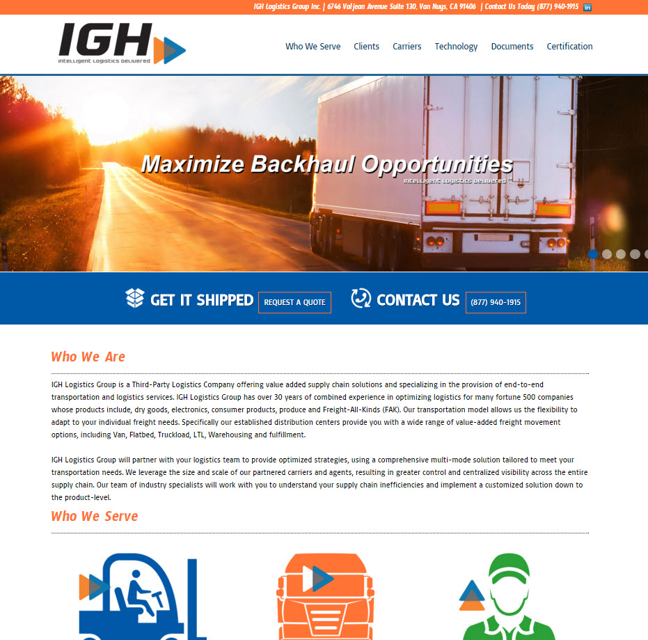 IGH Logistics Group, Inc.