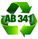 New Recycling Law AB 341
