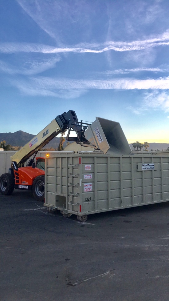 MarBorg Pivot Hopper