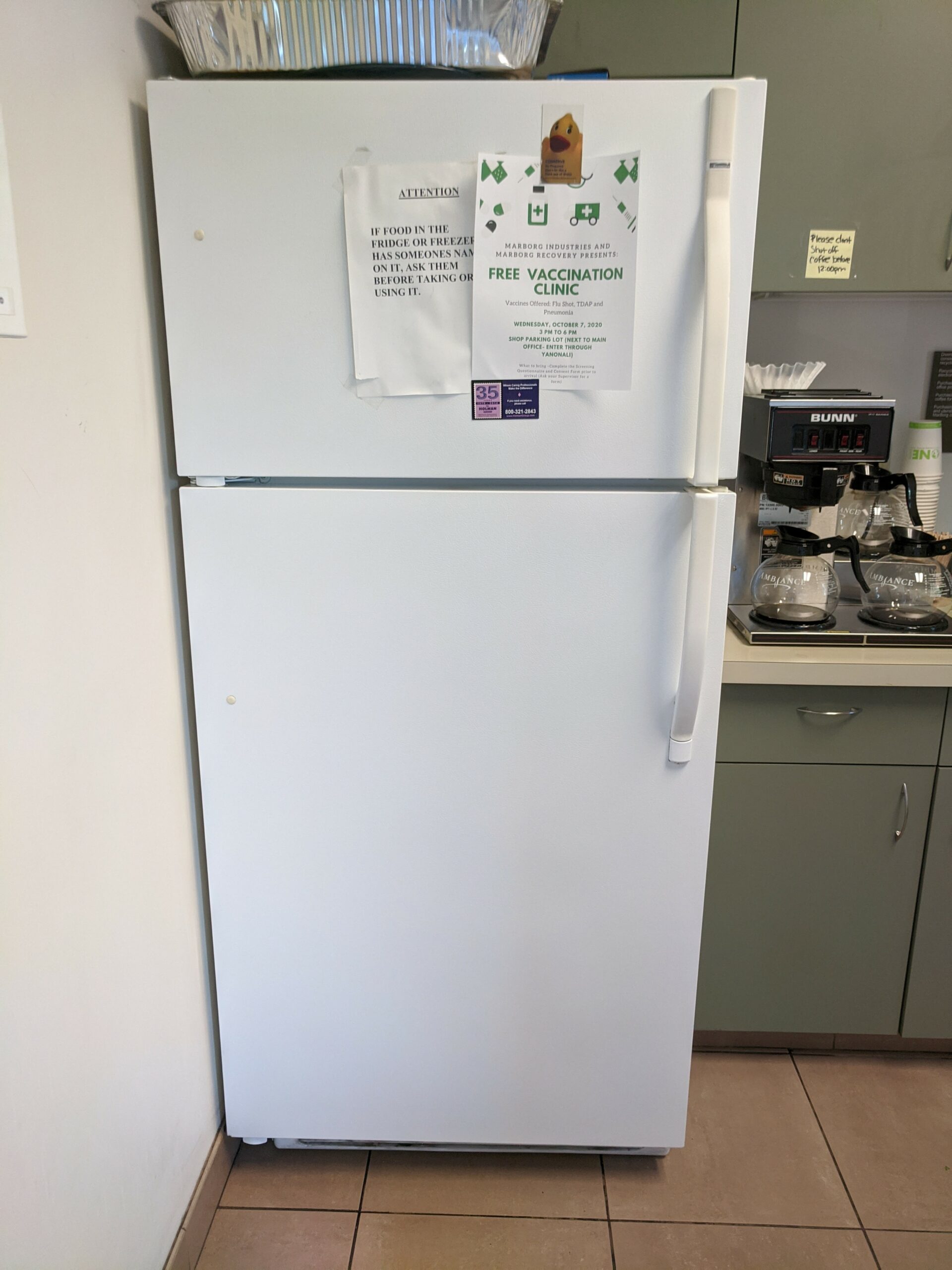 MarBorg Refrigerator and Freezer Disposal