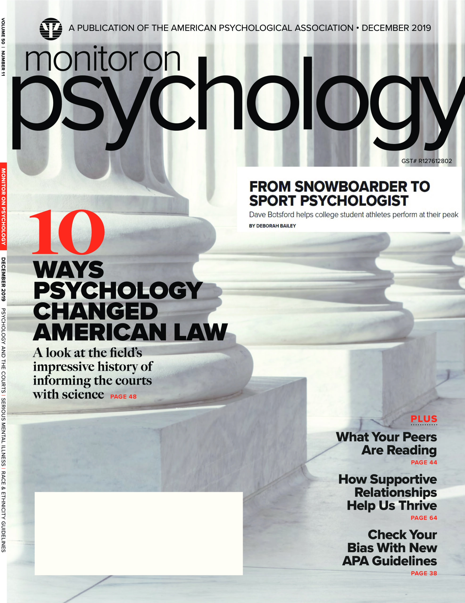 Monitor On Psychology Magazine David Botsford