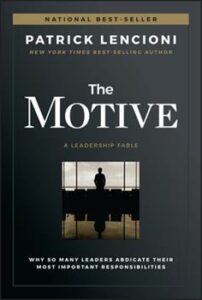 Book Review: The Motive by Patrick Lencioni