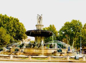 Fountain Tribute to Napolean Bonapart