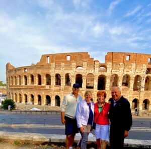 In Front of the Colosseum