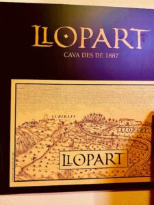 Llopart Wine Label