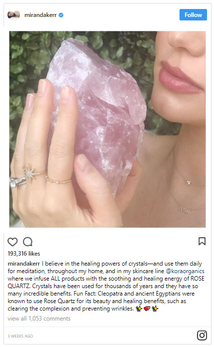 Miranda Kerr Instagram